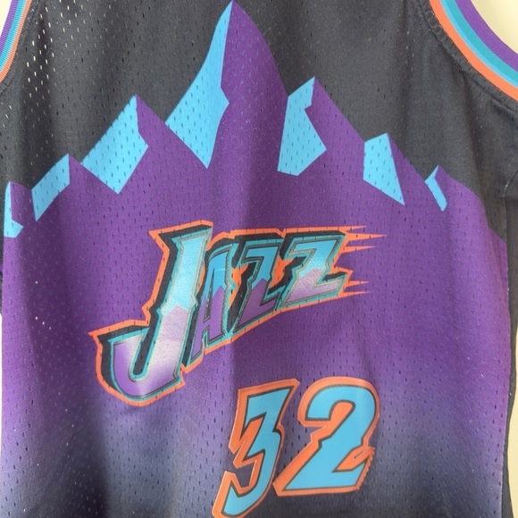 Mitchell & Ness Karl Malone Utah Jazz Swingman NBA Jersey - Size Medium - Picture 5 of 10